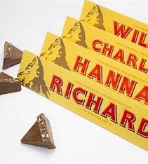 Toblerone of Switzerland Milk Chocolate with Honey and Almond Nougat - 2 Pack Pouch, 2 X 100 g