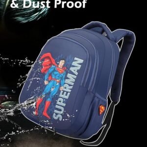 Lavie Sport Superman Ace 26L Casual 17" Backpack for Boys/Girls (Navy)