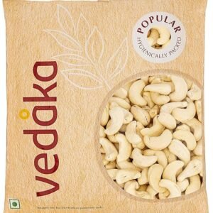 Vedaka Whole Cashews (Grade W320) | 200g | Gluten Free & Plant Based Protein
